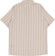 Roark Bless Up S/S Shirt - stripe bone - reverse