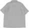 Brixton Cru Oxford Stripe S/S Shirt - basalt blue/whitecap - reverse