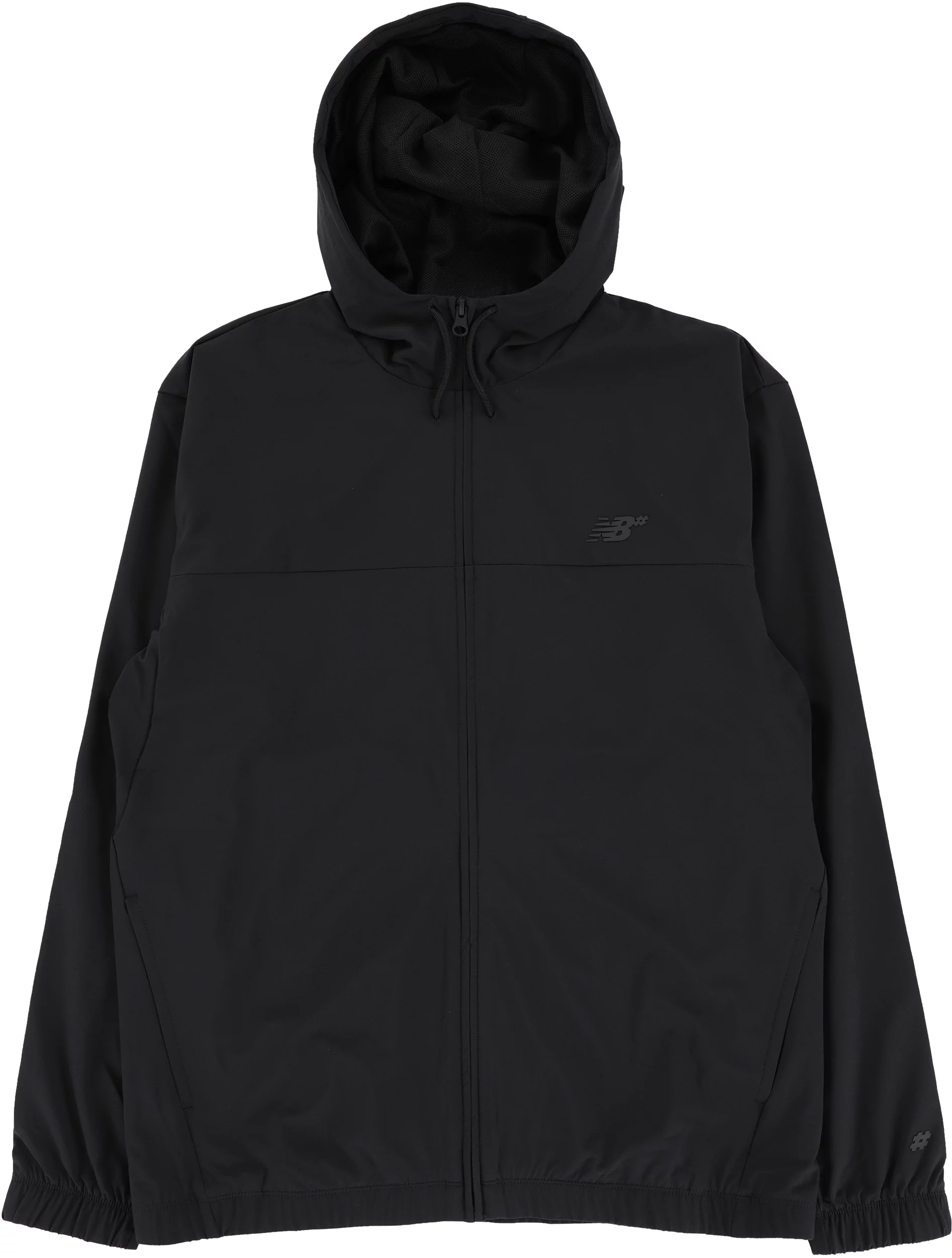 New Balance NB# Woven Full Zip Jacket - black | Tactics New Balance NB# Woven Full Zip Jacket - black | Tactics