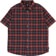 Vans Lawson Plaid S/S Shirt - parisian night