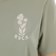RVCA Women's Daily T-Shirt - green tea - front detail
