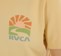 RVCA Women's Daily T-Shirt - sahara sun - front detail