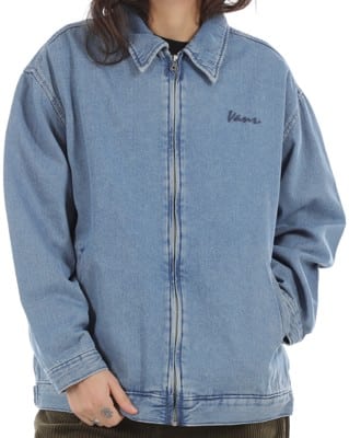 Vans Women's Pitstop Denim Station Jacket - stonewash blue - view large