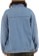 Vans Women's Pitstop Denim Station Jacket - stonewash blue - reverse