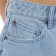 Volcom Women's Stoned BF Shorts - blue bird - front detail