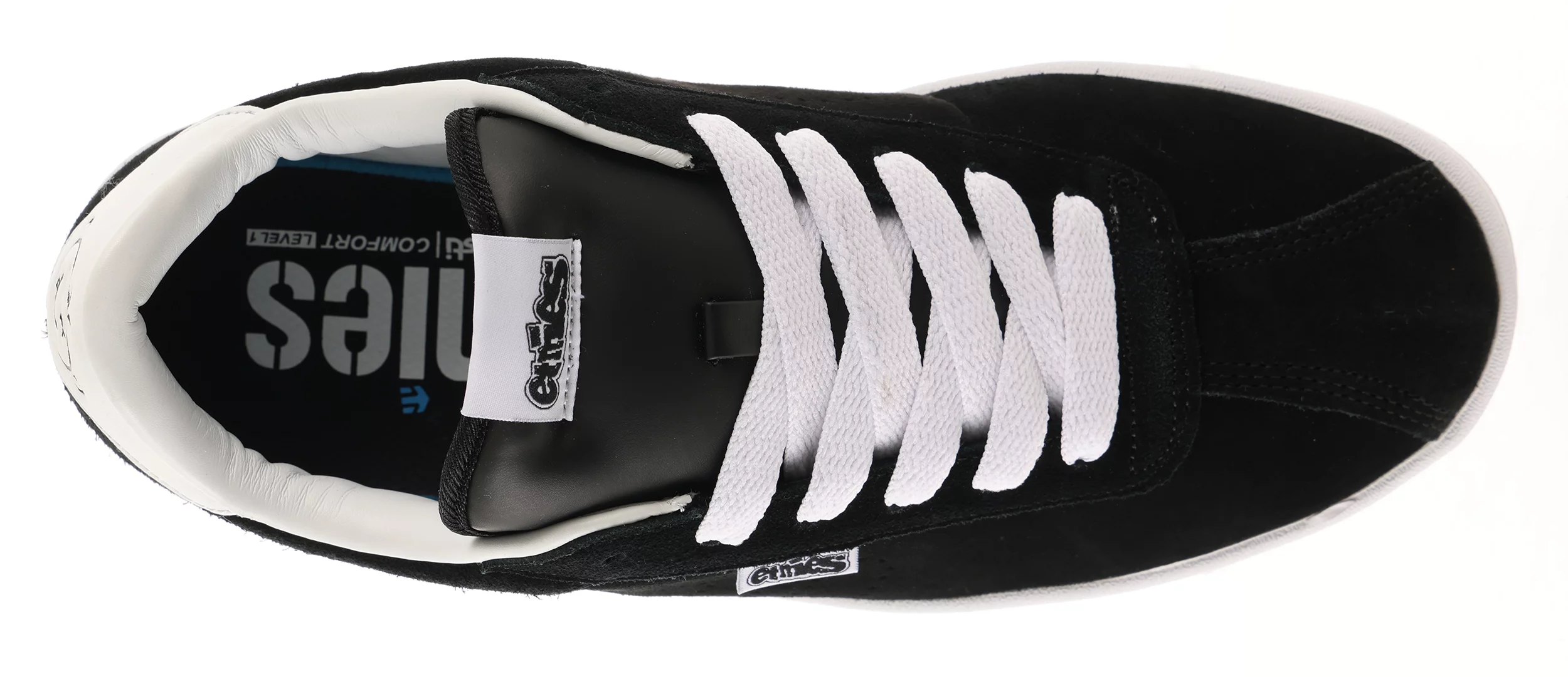 Etnies Scam Skate Shoes - black/white | Tactics