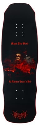 Welcome Depths 9.75 Dark Lord Shape Skateboard Deck - red dip - view large