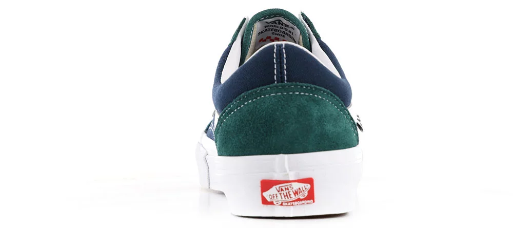 Vans Skate Old Skool Shoes - tartan green/blue | Tactics