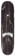 Welcome Townley Contemplation 8.5 Enenra Shape Skateboard Deck - black/gold foil - top