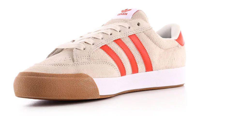 Adidas Nora Skate Shoes white/orange/gum Tactics