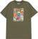 Theories Law & Order T-Shirt - olive