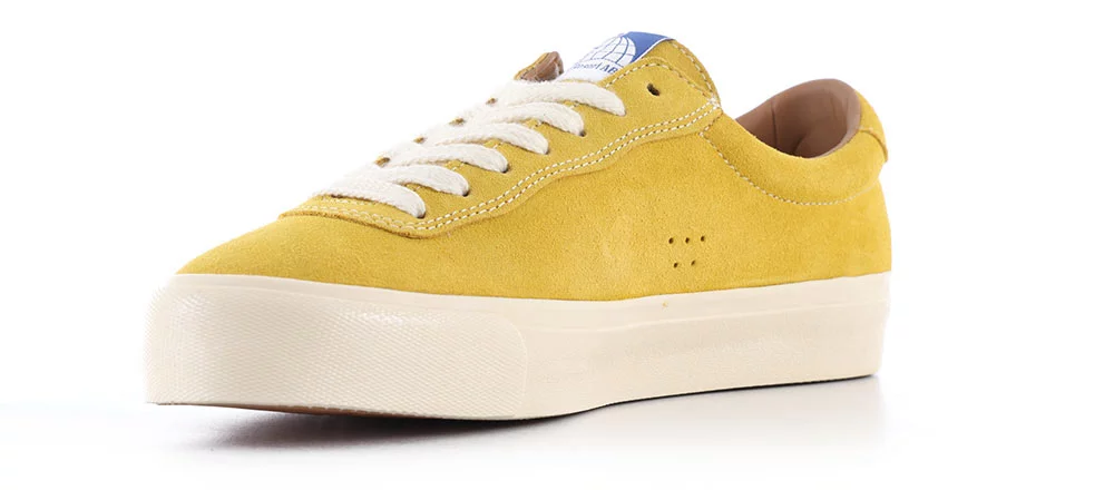 国内配送 LastResort AB VM001 SUEDE LO MUSTARD YELLOW Last Resort AB VM001 - Suede Low Top Skate Shoes - mustard