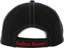 Sci-Fi Fantasy Endless Beauty Velcro Strapback Hat - black/purple - reverse