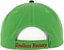 Sci-Fi Fantasy Endless Beauty Velcro Strapback Hat - lime/black - reverse