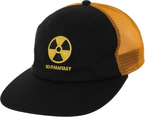 Sci-Fi Fantasy Radioactive Trucker Hat - black/yellow - view large