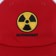 Sci-Fi Fantasy Radioactive Trucker Hat - red/white - front detail