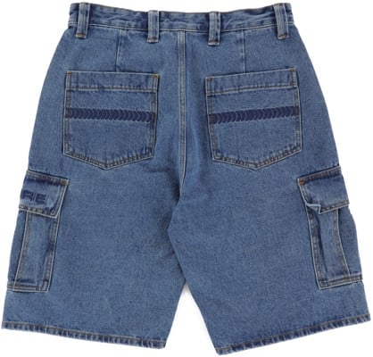 【KOOLOSET】Tony Washed Cargo Bermuda Denim Obey Bigwig Baggy Denim Cargo Short 172100085-STN | OVERKILL