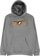 Anti-Hero Eagle Hoodie - gunmetal heather/black