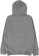 Anti-Hero Eagle Hoodie - gunmetal heather/black - reverse