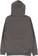 Real EMB Hoodie - charcoal - reverse