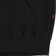 Spitfire Flames Script Zip Hoodie - black - detail