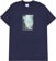 Sci-Fi Fantasy Waterfall T-Shirt - navy
