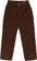 Krooked Shmoo Carpenter Pants - brown
