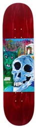 Tactics Unsurpassed Insignificance Skateboard Deck - red