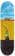 Tactics Walking Through The Field Skateboard Deck - black