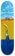 Tactics Walking Through The Field Skateboard Deck - blue
