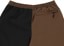 Tactics Oval Logo Hybrid Shorts - black/brown - alternate reverse
