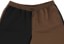 Tactics Oval Logo Hybrid Shorts - black/brown - alternate front