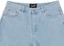 Welcome Linger Baggy Denim Shorts - washed blue - alternate front