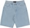 Welcome Linger Baggy Denim Shorts - washed blue