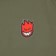 Spitfire Lil Bighead Fill T-Shirt - military green/red-black - front detail