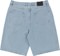Welcome Linger Baggy Denim Shorts - washed blue - reverse