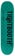 Tightbooth CP Logo 8.38 Skateboard Deck - green - top
