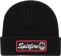 Spitfire Courier Patch Beanie - black