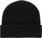 Spitfire Courier Patch Beanie - black - reverse