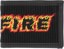 Spitfire Flames Script Wallet - black