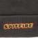 Spitfire Flames Script Beanie - charcoal - front detail