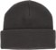 Spitfire Flames Script Beanie - charcoal - reverse