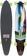 Sector 9 Cosmic 2 Cruz 37.5" Complete Longboard - black trucks / green wheels
