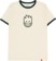 Spitfire Bighead Mid Ringer T-Shirt - natural/forest green-green