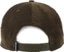 Spitfire Bighead Unstructured Snapback Hat - brown/gold - reverse