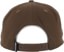 Spitfire Bighead Fill Snapback Hat - brown/red-white - reverse