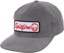 Spitfire Courier Patch Snapback Hat - charcoal/white