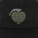 Thunder OG Grenade Trucker Hat - black/olive - front detail