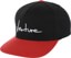 Venture Basic '92 Snapback Hat - black/red