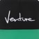 Venture Basic '92 Snapback Hat - black/green - front detail